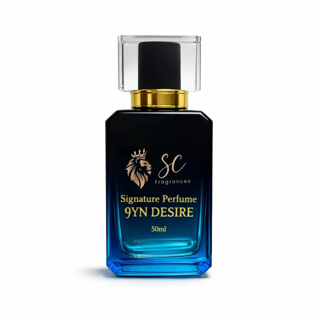 9YN Desire Signature Perfume 50ml bottle